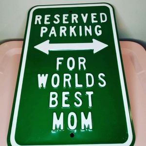 Reserved Parking Sign